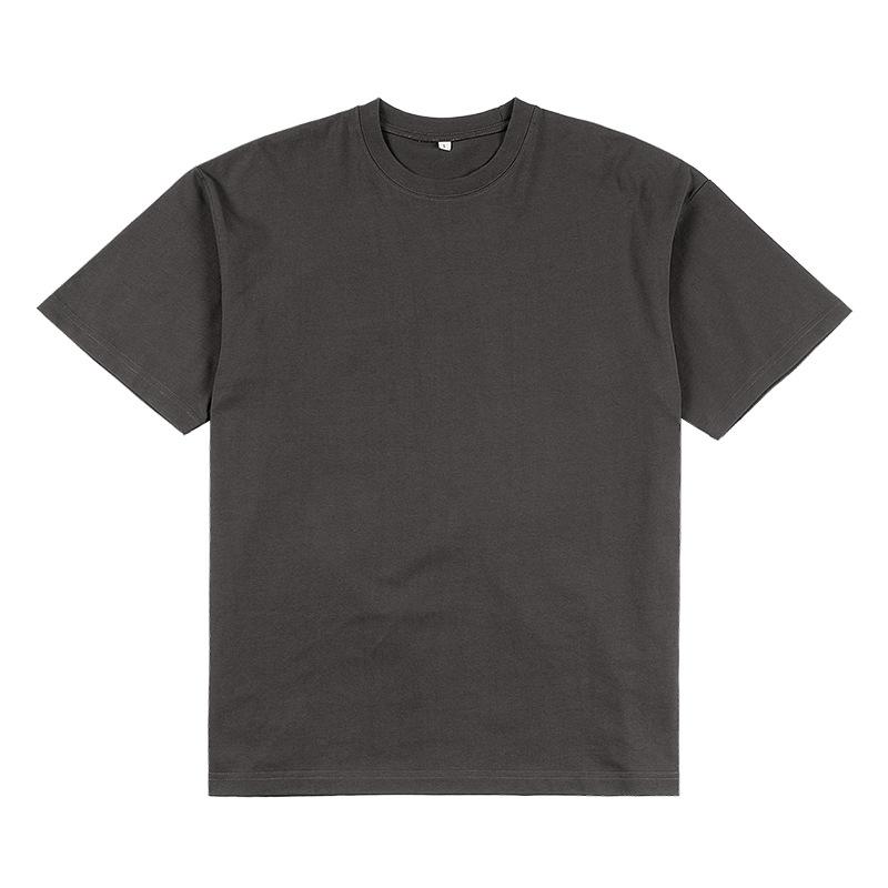 Herr | 240g Högkvalitativ Ren Bomull Casual Mångsidig T-shirt för Både Män och Kvinnor, Snabbtorkande Andningsbar Bas T-shirt
