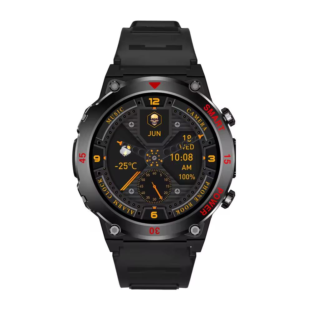 Smart Watch Explosive Smart Watch Outdoor Waterproof for Calling Fitness Tracker with Compass and Flashlight