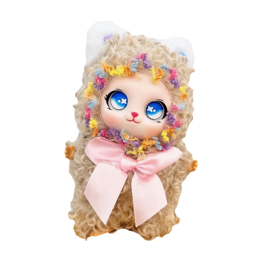 Hanging Ornaments Plush Doll Pendant Fluffy Bag Charm Creative Bear Keychain  Gifts
