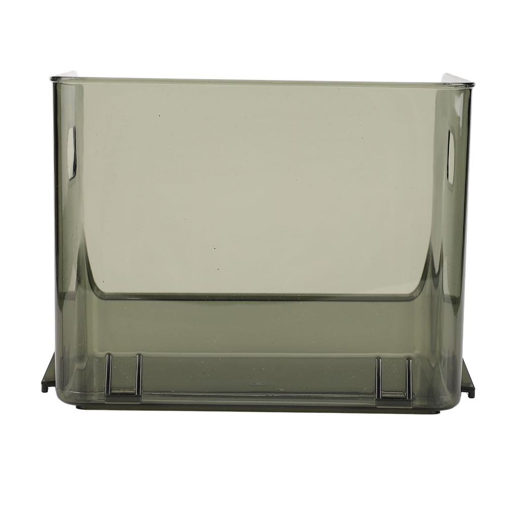 Storage Holder Transparent Stackable Design Waterproof Dustproof Double Handles PET Storage Container
