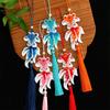 Ancient Style Hanging Koi Fish Pendant Chinese Tassels Ornaments  Spring Festival Celebration