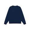 Vans Logo Retro Sports Print Color Block Letter Pullover Casual Sweatshirt Unisex sweatshirt Dark-Blue VN0002HRLKZ