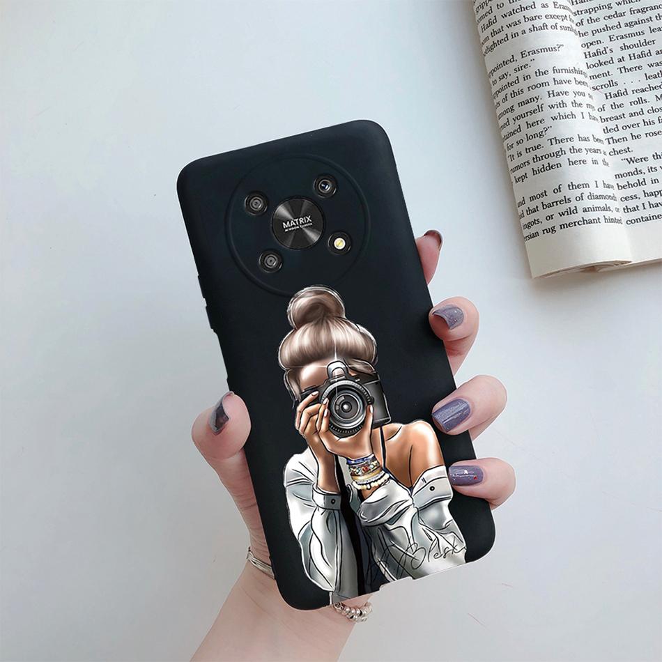 Case For Honor Magic 4 LITE X30 X9 5G Back Cover Super Mom Baby Fashion Girls Soft Phone Case Silicone Funda For Honor X30 Capa