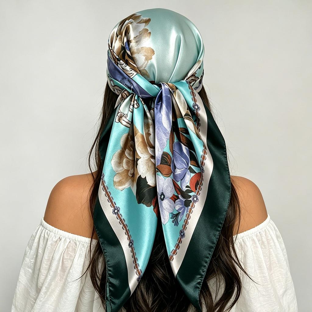 Printed Shawls and Scarves Collection: Women’s Headscarves, Silk Scarves, Large Scarves and Fashionable Headwraps