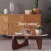 1/6 Scale Black Walnut Miniature Coffee Table for BJD Dollhouse