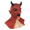Demon Horror Lord Diablo Mask Cosplay Boss Belial Latex Masks Gloves Halloween Carnival Party Costume Props