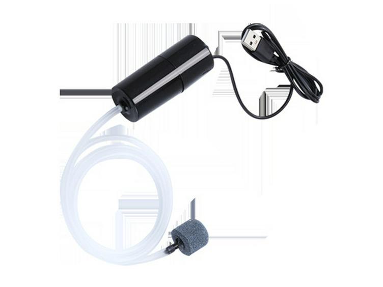Ultra-Silent USB Portable Oxygen Pump for Fish Tanks and Aquariums