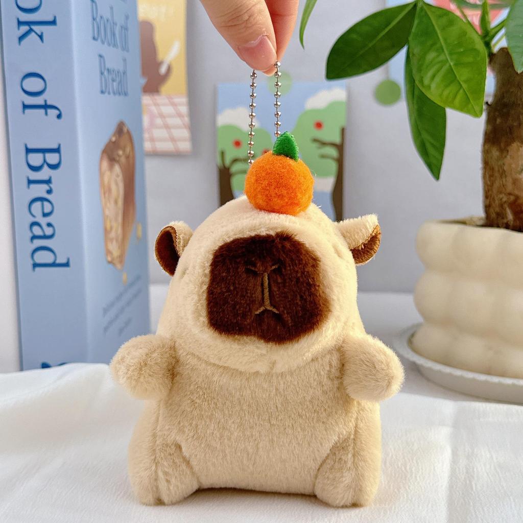 Popular Guinea Pig Plush Keychain - Cute Cavy Backpack Charm & Ornament