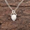 Dendritic Opal Gemstone Sterling Silver Sisters Gift Engagement Unique Pendant PP-56-29