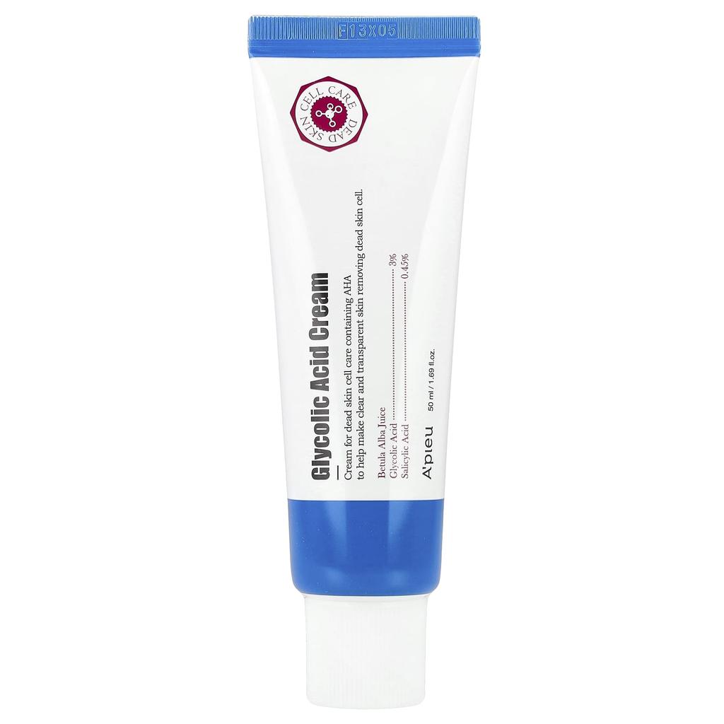 A'PIEU Glycolic Acid Cream, 50Ml(1.69Oz)