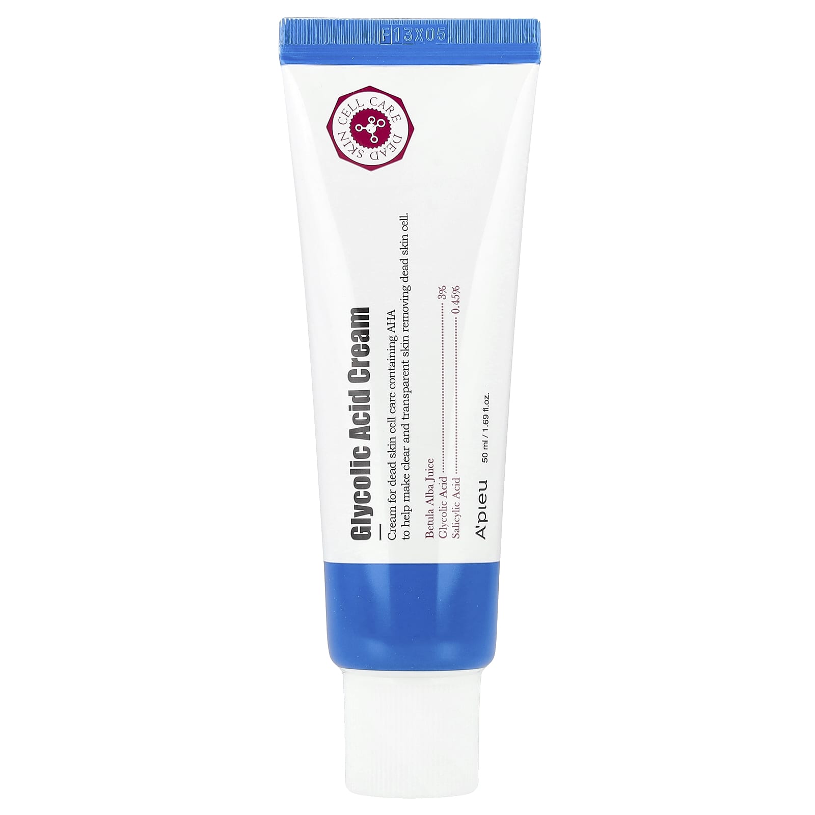 

A Pieu, Glycolic Acid Cream, 50Ml(1.69Oz)