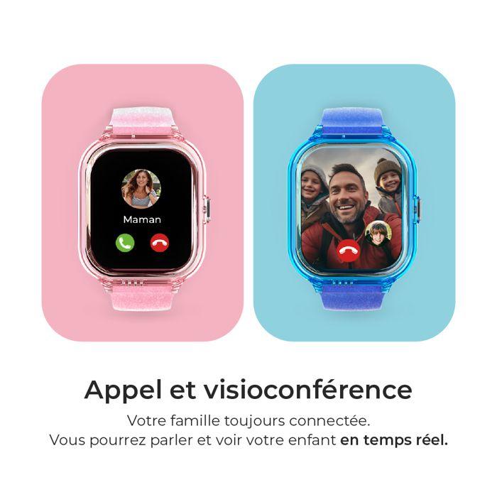 Savefamily enjoy 4G Smartwatch für Kinder mit GPS und Anrufen Rosa SF-Rjoya