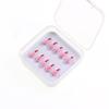 5pcs 10 Pcs/box Translucent Tungsten Bead Core Hard Egg Fly Glo Bug Fly Fishing Flies Lures Size 12#
