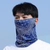 Unisex UV Protection Breathable Face Mask & Neck Gaiter with Ear Loops for Summer Cycling