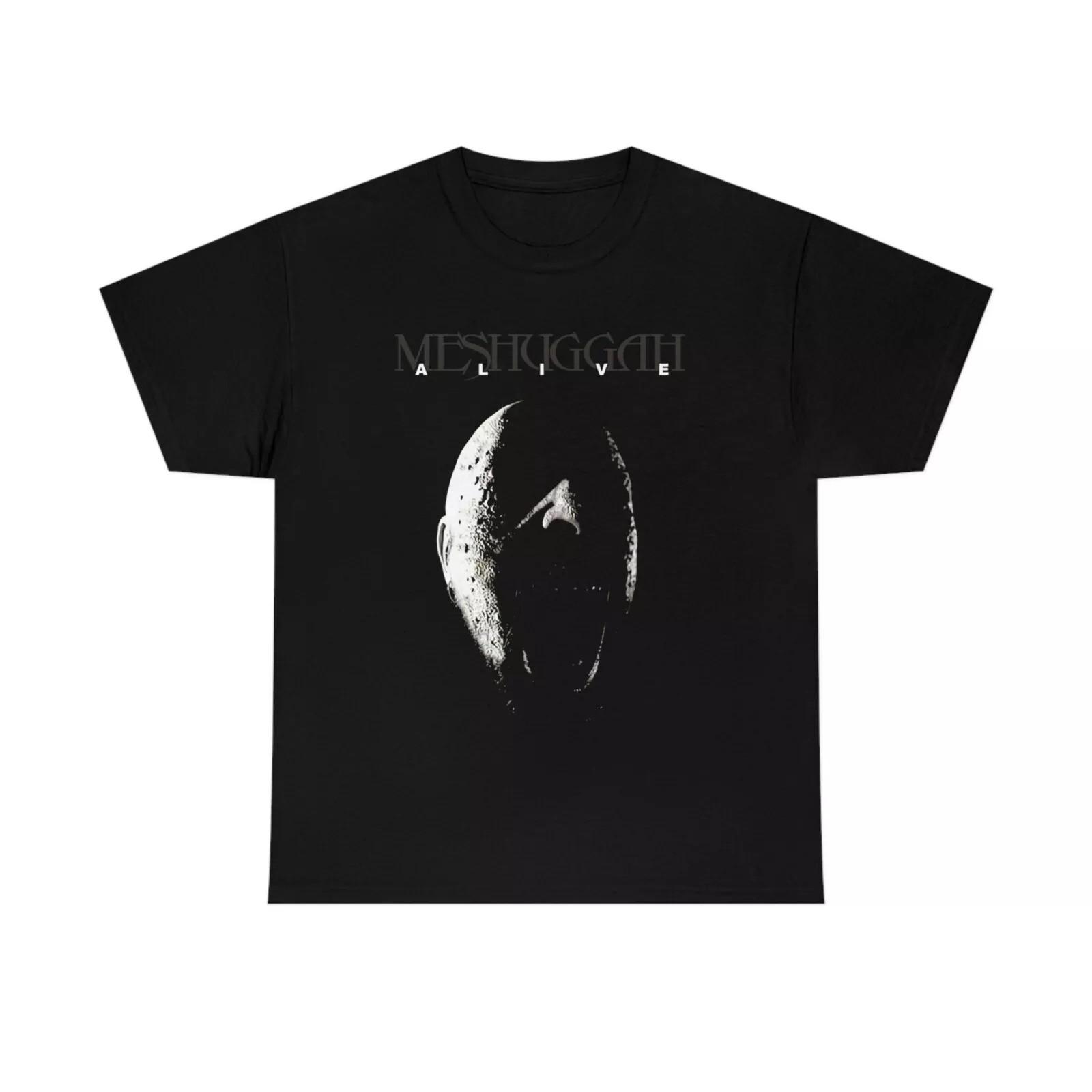 New Meshuggah Album Shirt Short Sleeve Men S-5XL Tee C1607 S разноцветный