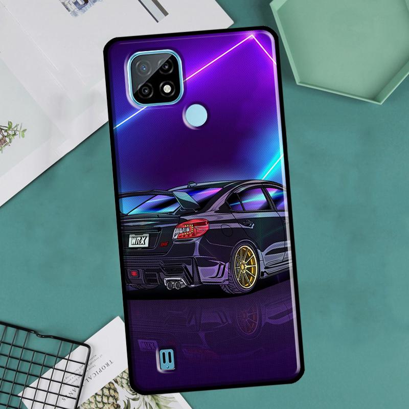 Tokyo JDM Drift Sports Car For Realme GT Neo 2 3 Master 8i 9i 8 9 Pro Plus C35 Case For OnePlus 9 10 Pro 9R 10R Nord2