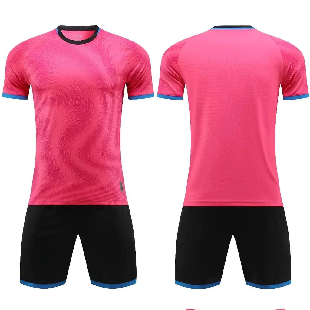 A large number of spot children's football jerseys men's, game jerseys summer training bilateral pockets short-sleeved children's football jerseys