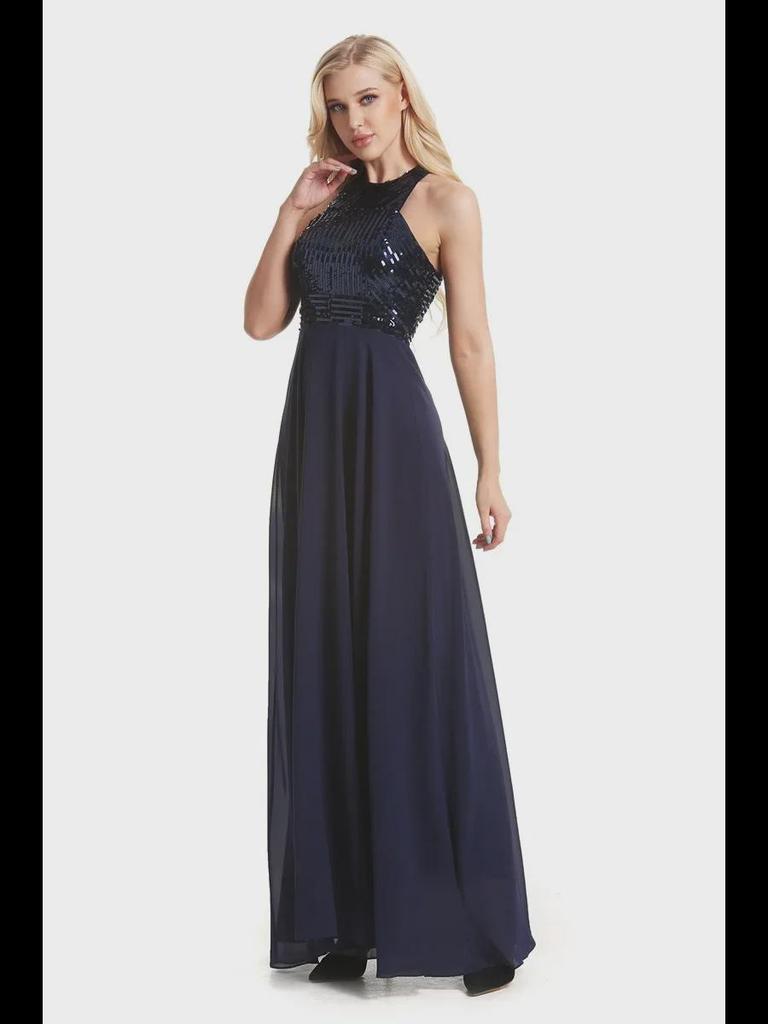 Sequined Slim Bridesmaid & Evening Dress - Women's 2020 Collection