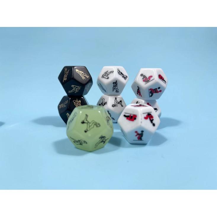 Bdsm Adult Games 12 Sides Sex Dice Sexual Love Toys Bondage Erotic Accessories Posture Dice Sexy Toy for Couples Women Men