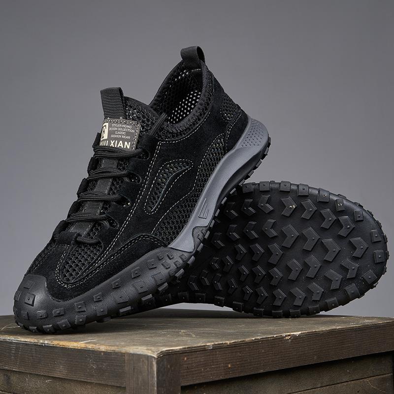 Pantofi sport de vară pentru bărbați, brand de lux, respirabili, cu uscare rapidă, sport, camping, adidași, pantofi de plajă, pantofi de plajă, pantofi de plajă de lux