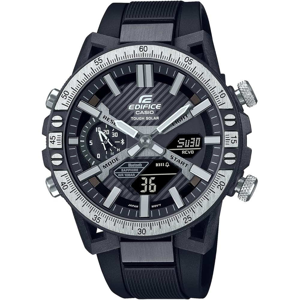 Casio Edifice Solar Bluetooth Watch Sapphire Glass ECB-2000YTP-1AJF Men s Black