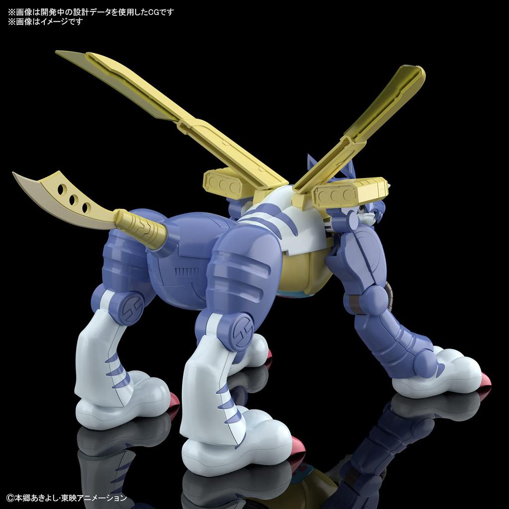 BANDAI SPIRITS Figure-rise Standard Digimon Adventure MetalGarurumon Pre-Colored Plastic Model