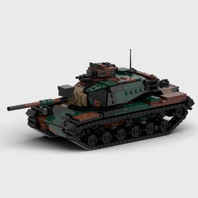Building Block Compatible 165695 M60 Patton Tank, Armor Model, Assembled Puzzle Set For Children