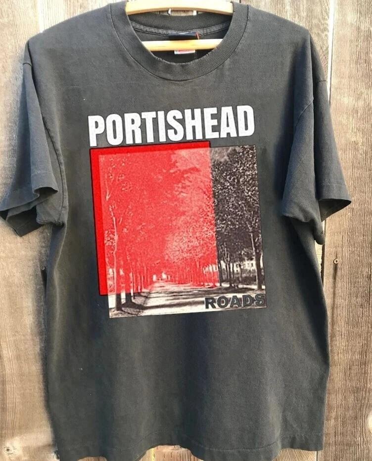 Portishead Shirt, Portishead Band Retro Style Charcoal T-shirt Unisex S-5XL Unisex T-Shirt XXXXL
