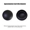 2pcs Car Front Windshield Wiper Arm Nut Covers Bolt Caps Auto Exterior Accessories For Most Volkswagen VW Cars