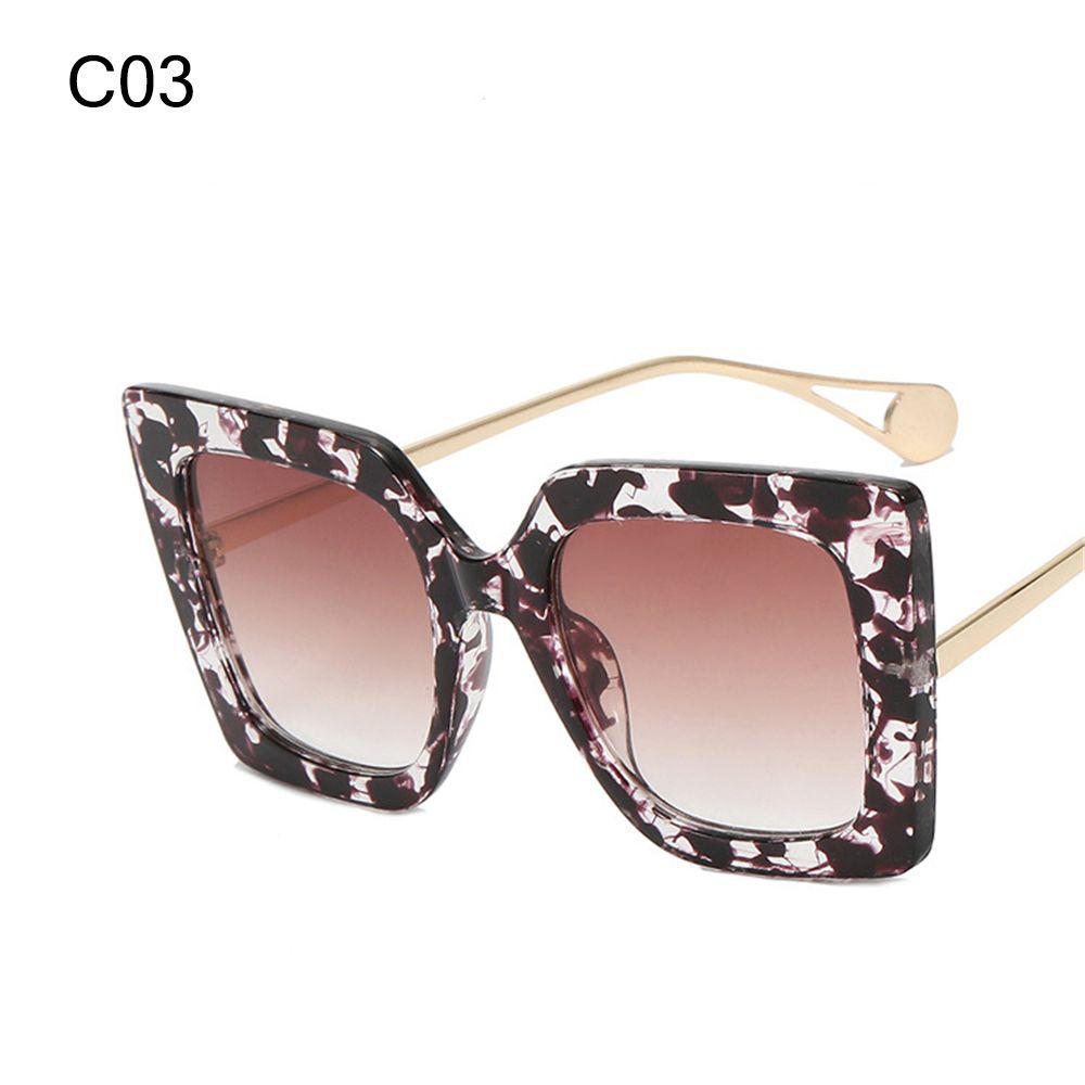 Fashion Designer Gaming Square Fram Computer Eyewear Anti Blue Light Glasses Goggles Oversized Sunglasses
