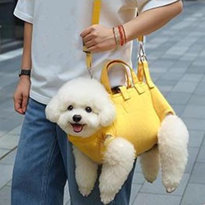 Dog Support Vest Harness With An Adjustable Leashes And Puppy Treat Bag Adjustable Dog Shoulder Carrier Lift Harness For Pets