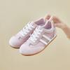 Little white shoes retro women's new summer thin lightweight board shoes flat mesh shoes