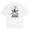 Air Jordan Logo Print Crew Neck Short Sleeve T-Shirt Unisex Tops White DX5970-100