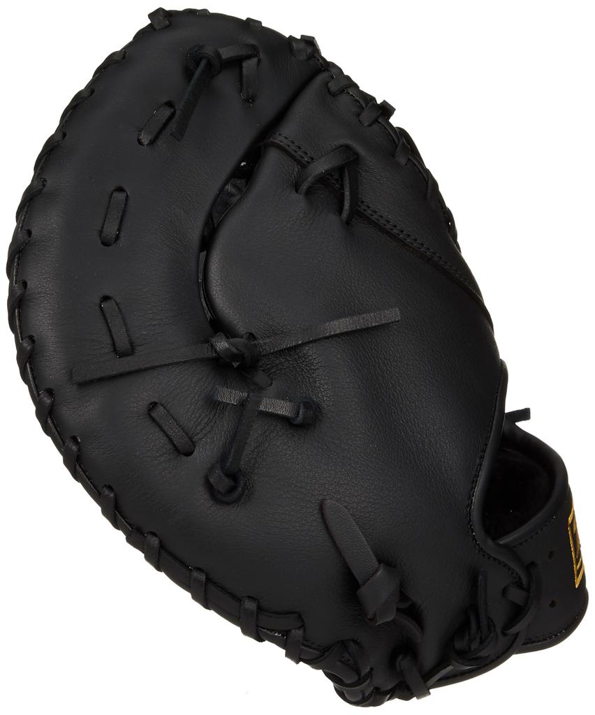 ZETT Litex First and Last Bat Mitt for Baseball and Black BSFB56923L Softball, Left-Handed Throw, (1900),