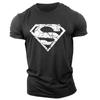2026 Batman Battle Suit 3D Printed Short Sleeved T-shirt for Men's Casual Fashion Cosplay Summer Round Neck Top
