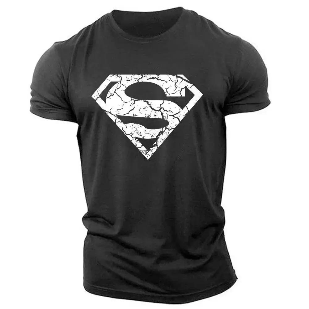 2026 Batman Battle Suit 3D Printed Short Sleeved T-shirt for Men's Casual Fashion Cosplay Summer Round Neck Top