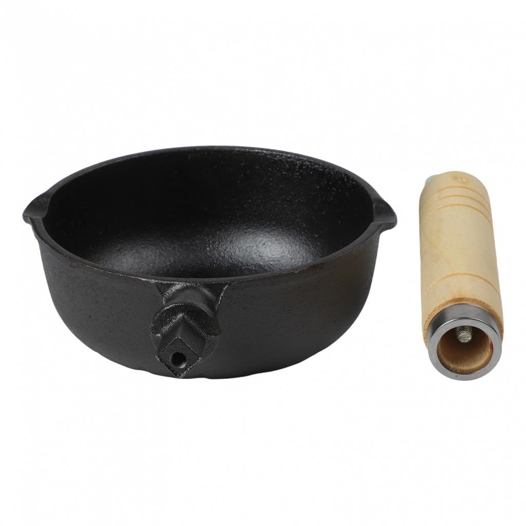 Small Iron Pan for Frying Eggs and For hot Milk with Induction Compatibility