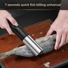 Portable Electric Fish Scaler Remover USB Charging Fish Scale Planer Fish Cleaner Scraper Seafood For Kitchen Tools