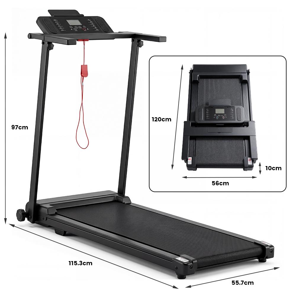 Formil X2NC Folding Treadmill with FitShow APP Manual Incline 1–12KM/H Running Machine LED Display Home Fitness Treadmill