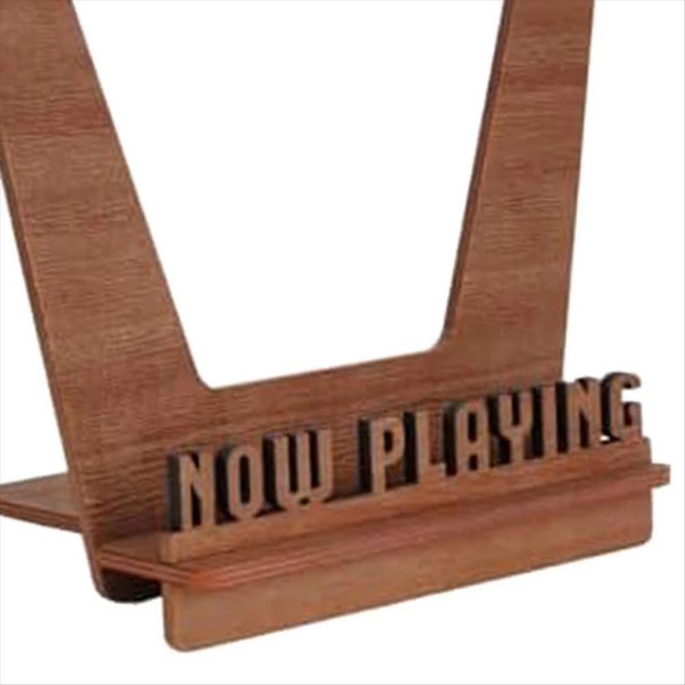 Removable Vinyl Record Stand Handmade Desktop Display Stand Wooden CD Rack  Collection Record