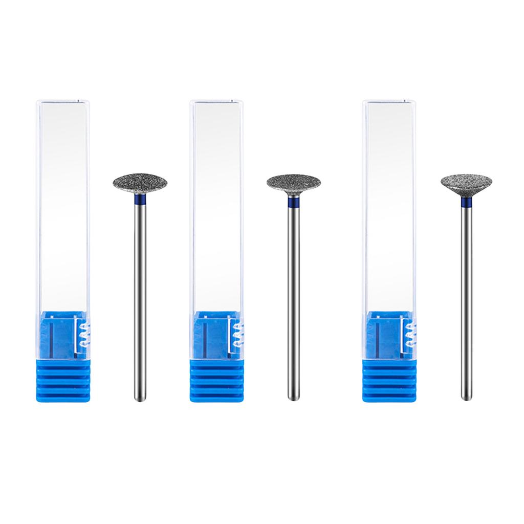 Drill Bits for Nails T-Shaped Trapezoidal Disc-Shaped Nail Drill Bits Salon Bits Milling Cutter Manicure Pedicure Tool
