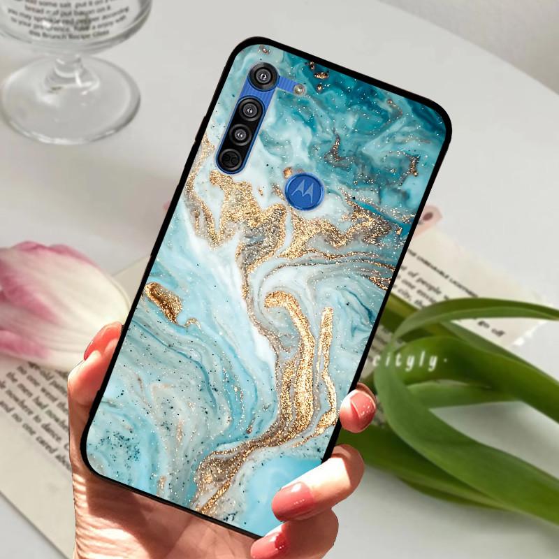 For Motorola Moto G8 Plus Case Black Silicone Cover Case for MOTO G8 Play G 8 Power Lite Fashion TPU Protective Back Cover Shell