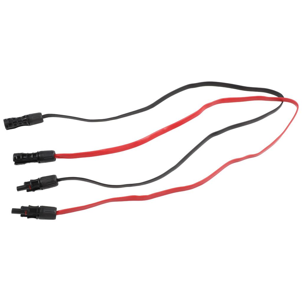 Flexible Flat Cable Flat Solar Cable For Solar Module Integration 100cm Length 4mm Cross Section 1.5kV Voltage Level