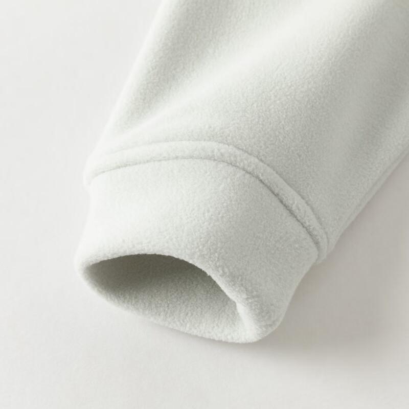 Unisex Kids' Anti-Static Fleece Stand-Up Collar Jacket