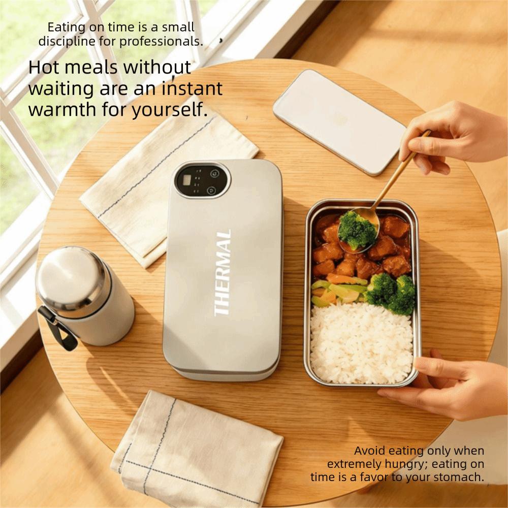 Water-free Heating Lunch Box Portable Charging Electric Food Warmer  Car-Mounted