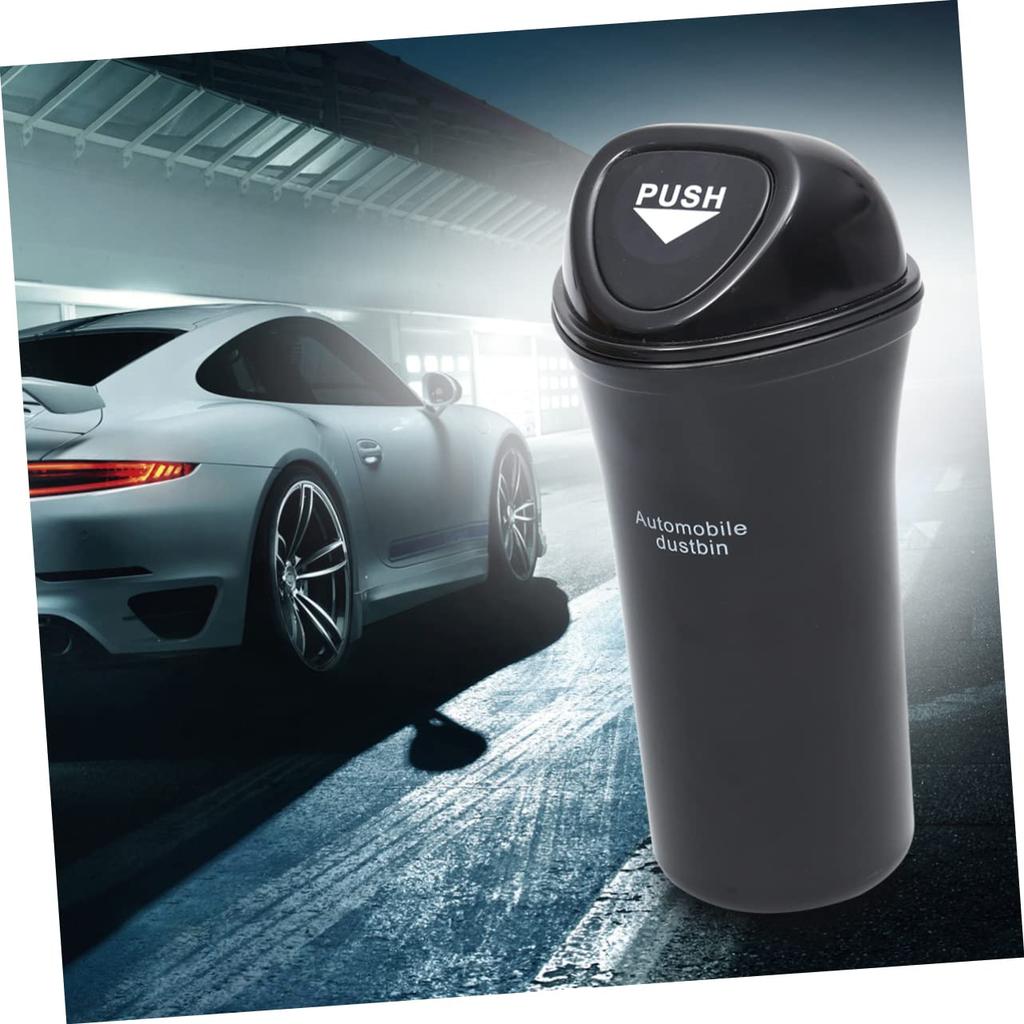 Gatuida Car Trash Car Interior Accessories Trash with Lid Auto Trash