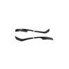Carbon Fiber 4X Rearview Mirror Stripe Cover Trim For Volkswagen ID.4 2021 2022