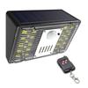 Solar-Powered Infrared Sensor Alarm & Animal Repellent Light with Remote Control