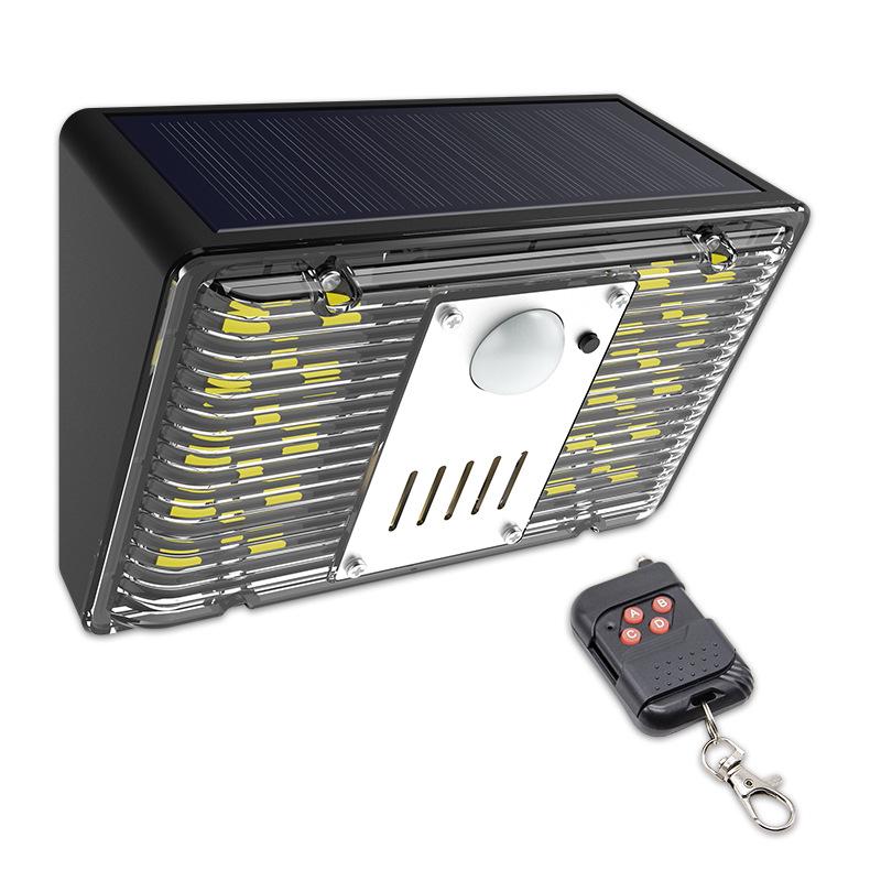 Solar-Powered Infrared Sensor Alarm & Animal Repellent Light with Remote Control