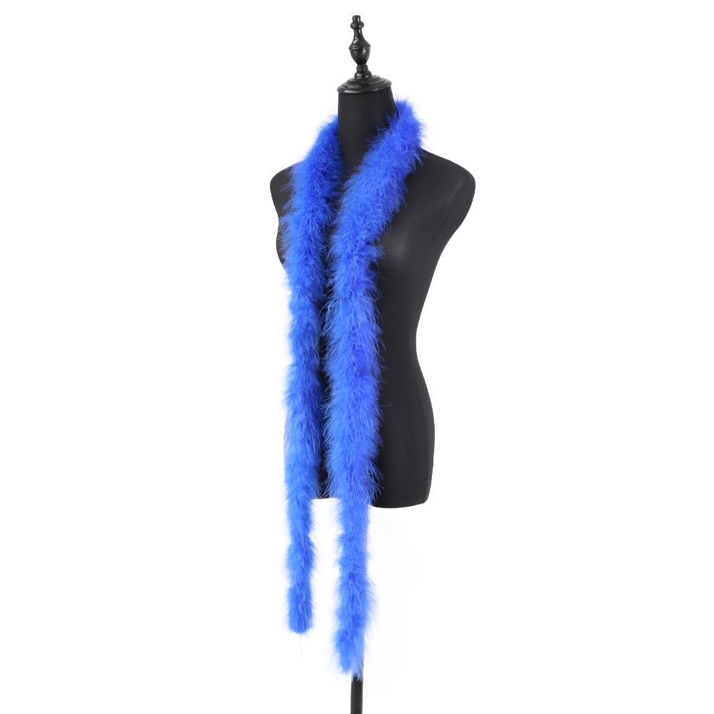 2Meters Colorful Marabou Turkey Feathers Boa 20G High Quality Plumes Shawl For Home Party Wedding Dress Decoration Feather Scarf